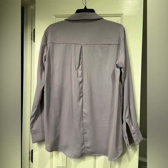 HYFVE Mauve button down shirt - Picture 3 of 5